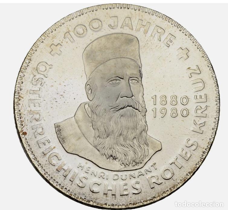 Monedas antiguas de Europa: AUSTRIA 500 SCHILLING 1980