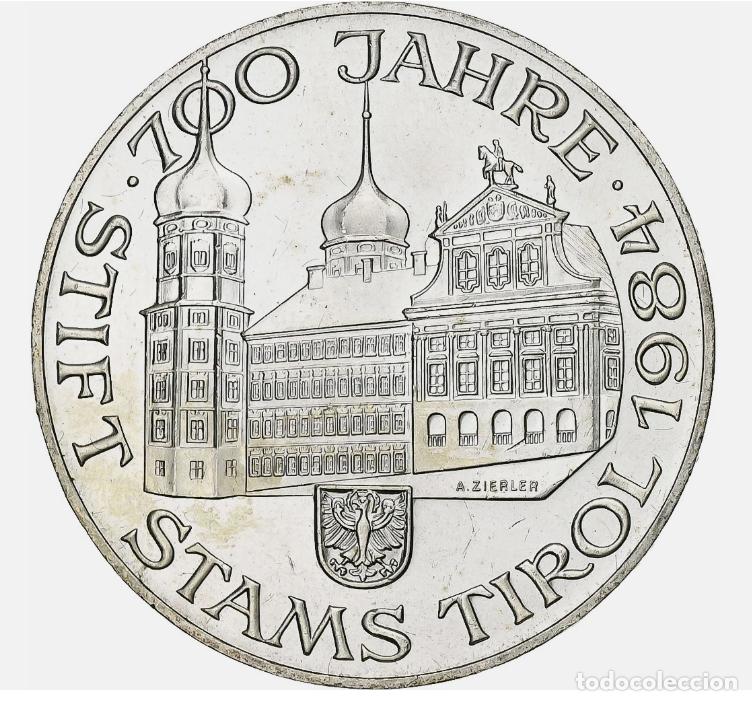 Monedas antiguas de Europa: AUSTRIA 500 SHILLING 1984