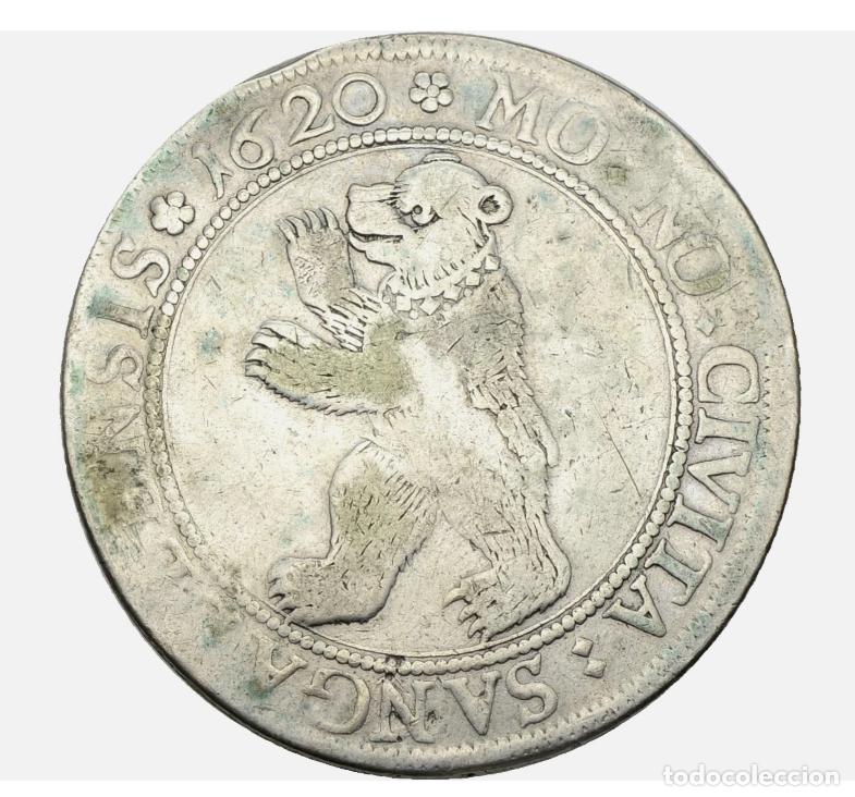 Monedas antiguas de Europa: SUIZA 1 TALER 1620 - ST. GALLEN