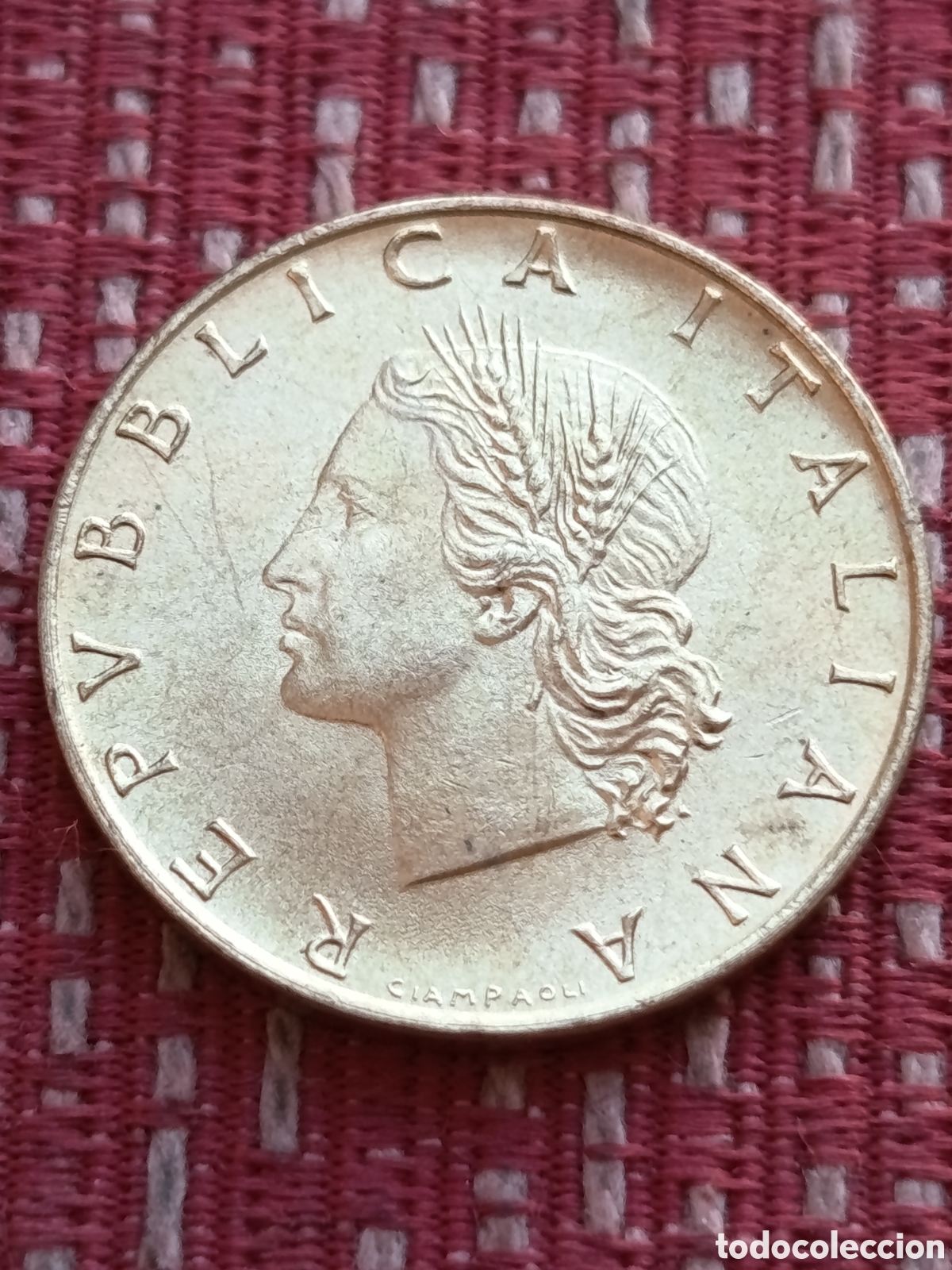 Monete antiche di Europa: Italia 20 Liras SC brillante 1990 R ( Roma )