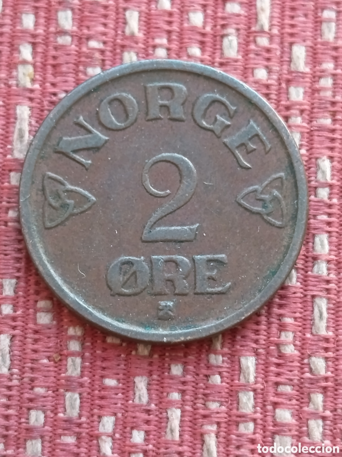 Old Coins of Europe: Noruega 2 &Ouml;re 1953 MBC