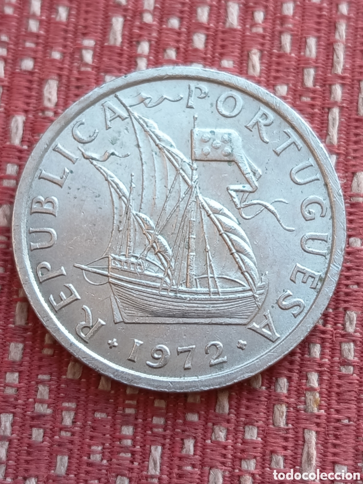 Monedas antiguas de Europa: Portugal 10 Escudos 1972 EBC &rdquo; Escasa &rdquo;