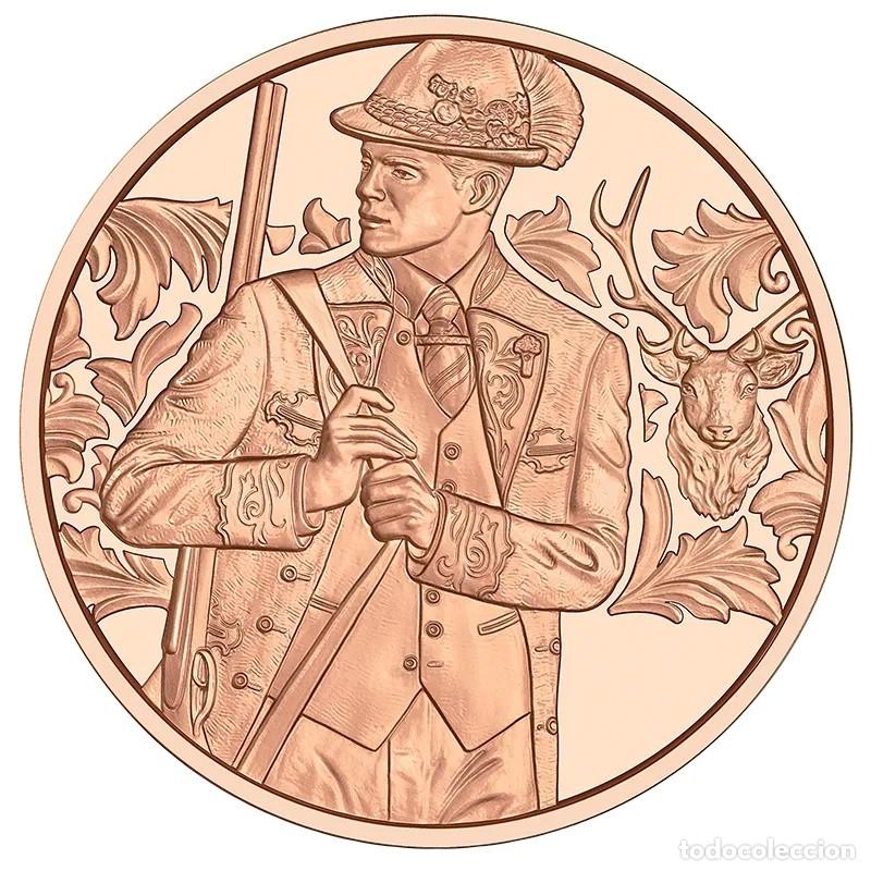 Monedas antiguas de Europa: 10 euros AUSTRIA 2026 Anpirschen - Horn U - Trachten - Traditional and Trendy