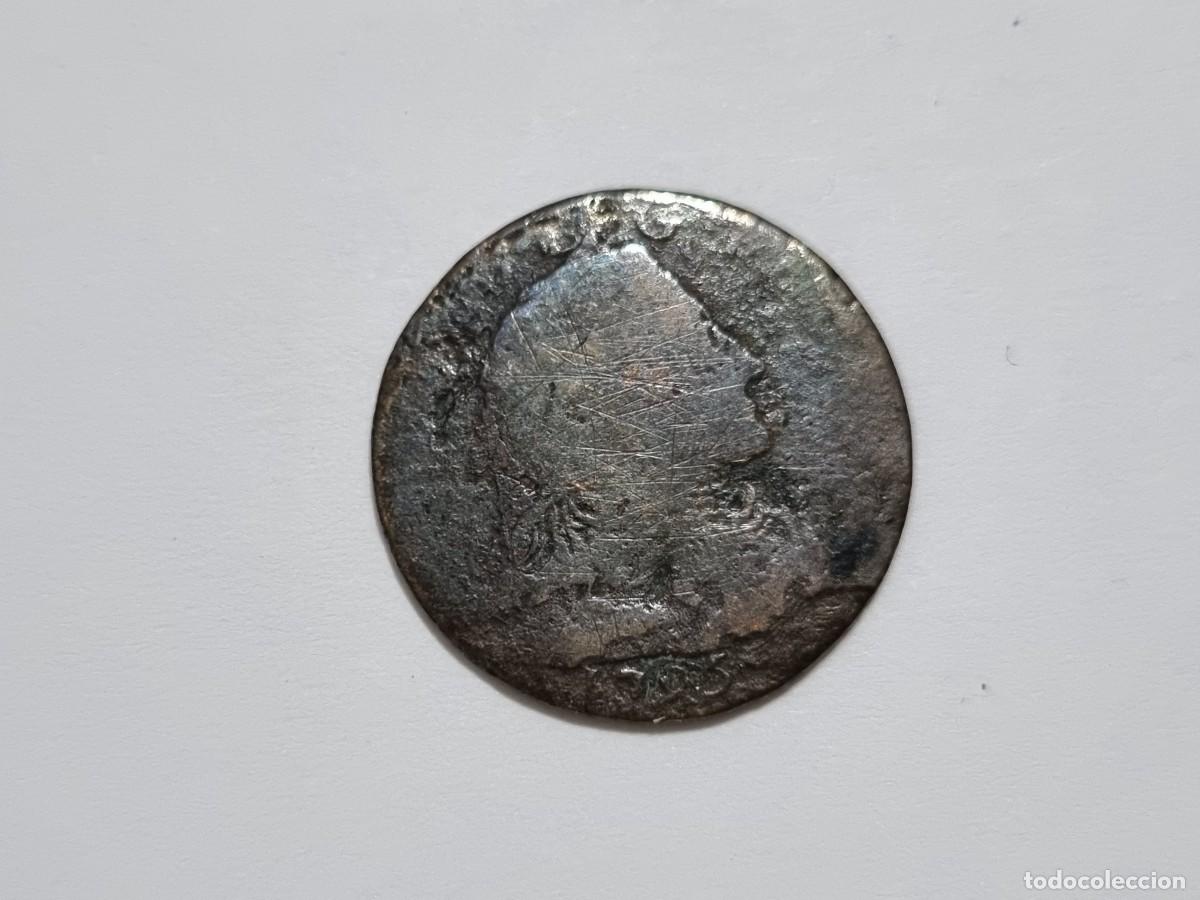 Monedas antiguas de Europa: Antigua Moneda Sin Clasificar 1795 Espa&ntilde;a Francia Gran Breta&ntilde;a UK Reino Unido