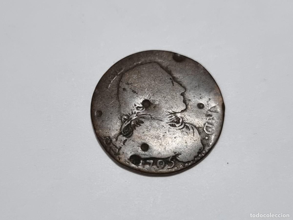 Monedas antiguas de Europa: Antigua Moneda Saboyano 10 Sueldos Italia 1795 Cobre Saboya