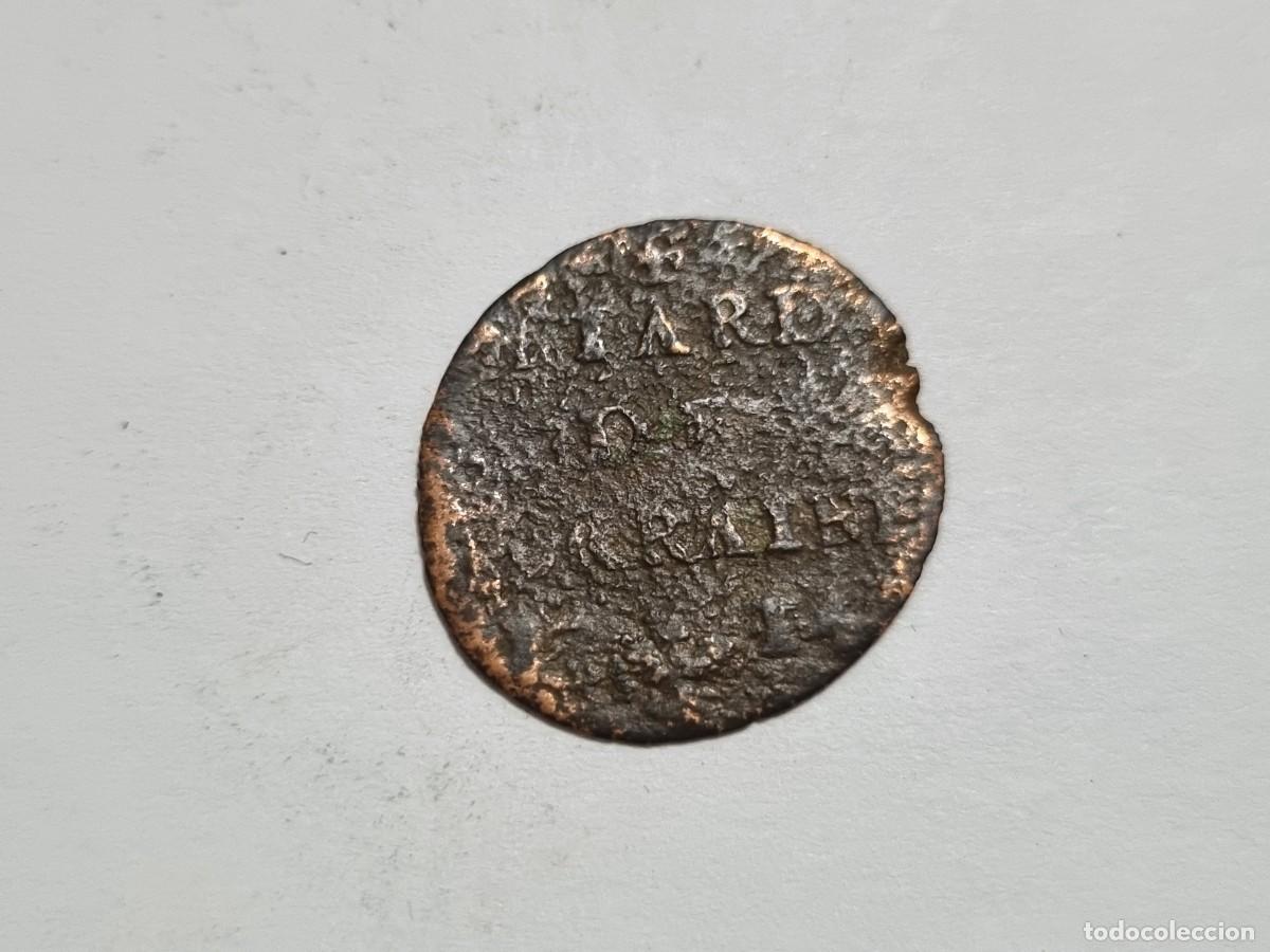 Monedas antiguas de Europa: Moneda Francesa Liard Lorraine 1714 Cobre Leopoldo Francia Coleccionista