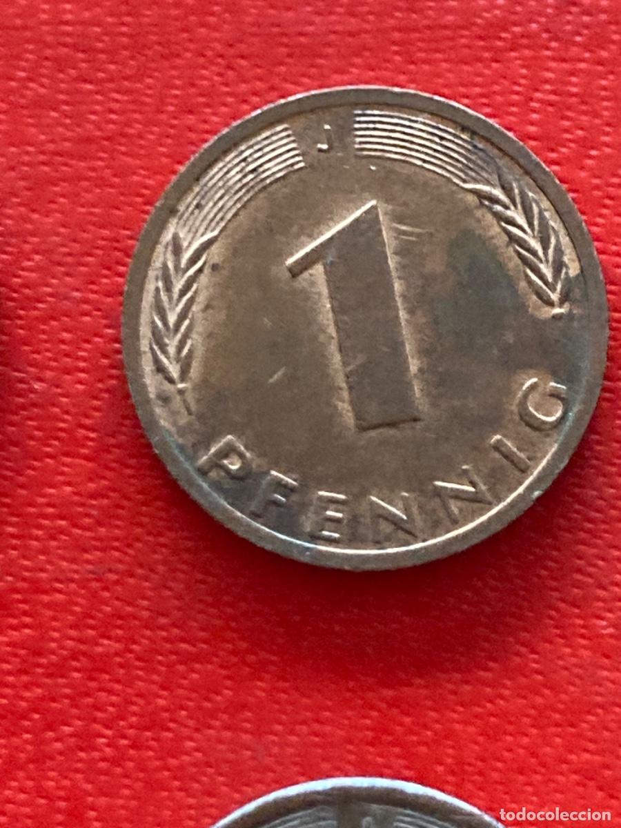 Moedas antigas da Europa: Gedenkm&uuml;nze Umlaufm&uuml;nze Deutschland 1 Pfennig 1991 M&uuml;nzzeichen J