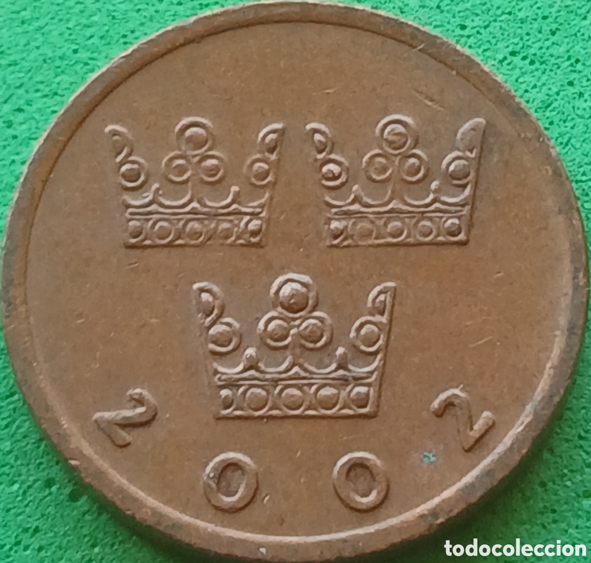 Monedas antiguas de Europa: Suecia 50 ore 2002 km#878