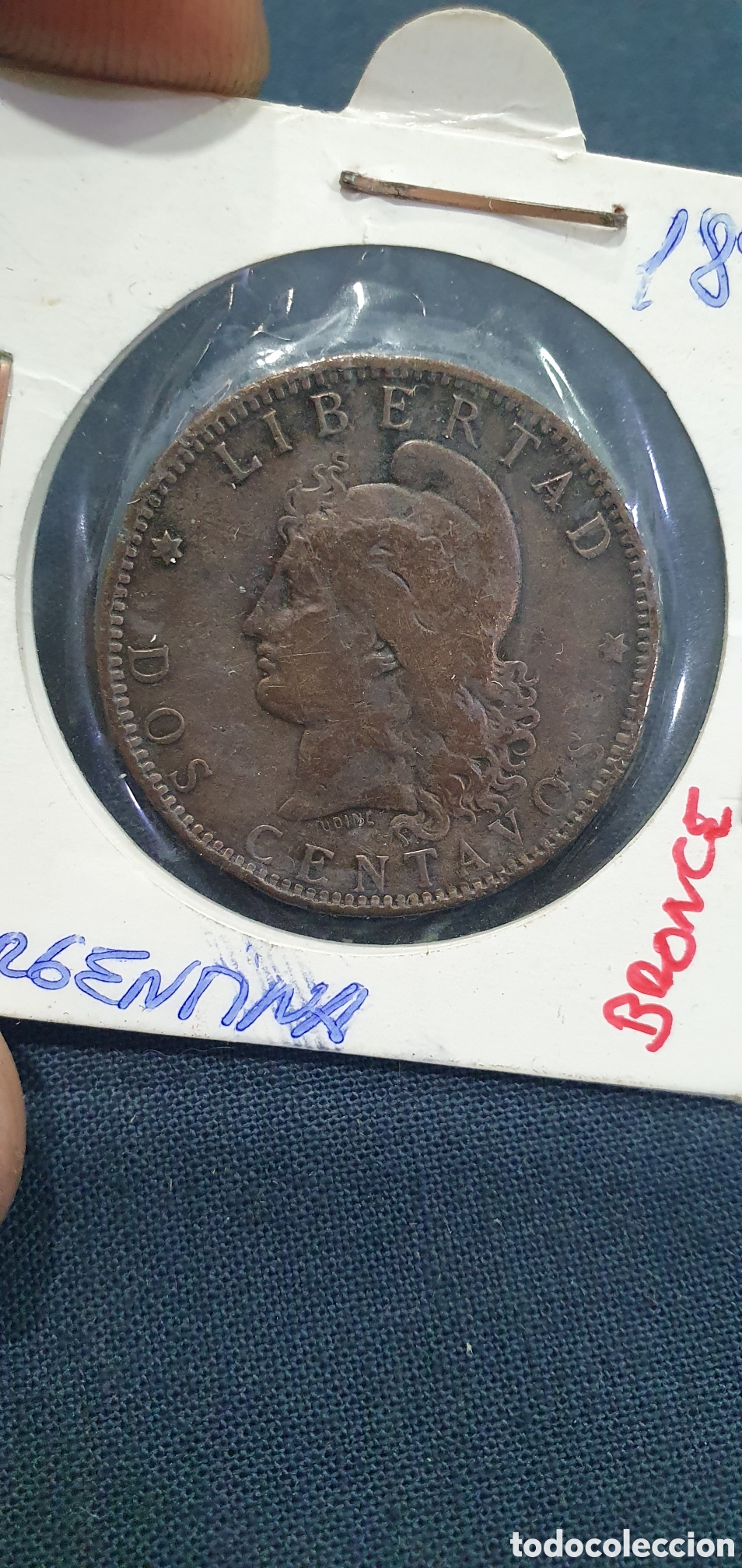 Monedas antiguas de Europa: One Penny 1900. (L129) - Foto 2