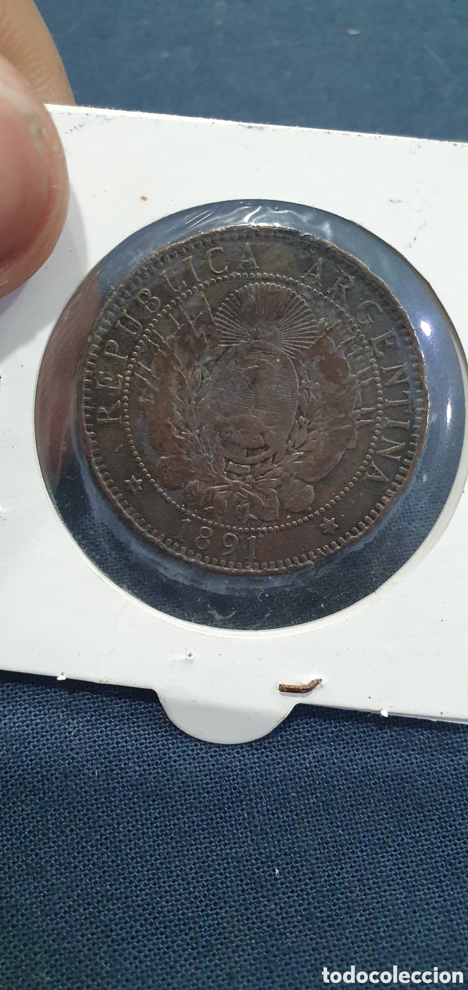Monedas antiguas de Europa: One Penny 1900. (L129) - Foto 5