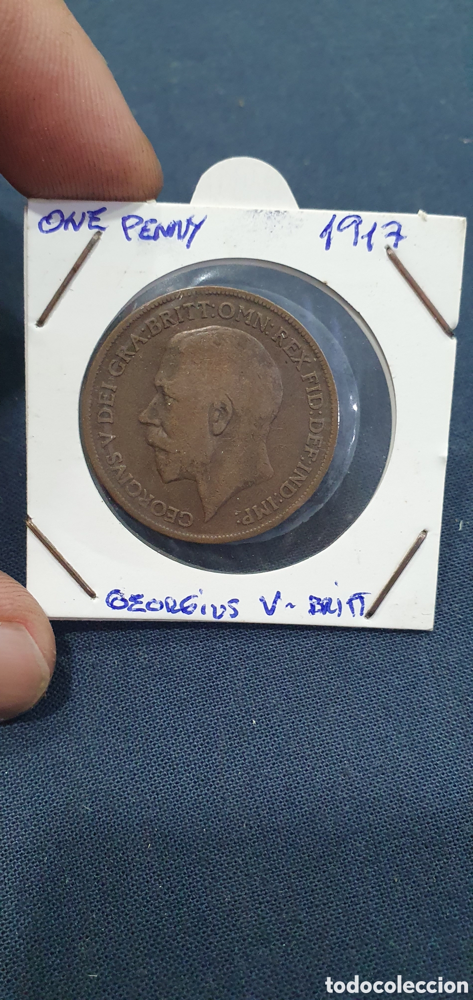 Monete antiche di Europa: One Penny. 1917. (L129)