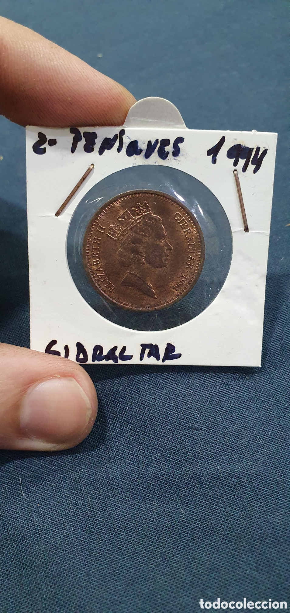 Monete antiche di Europa: 2 Peniques. 1994. (L129)