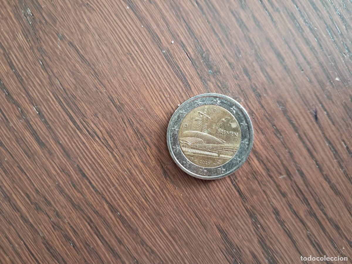 Monedas antiguas de Europa: Moneda 2 Euros Conmemorativa Alemania 2026 - Estado de Bremen - Ceca D.