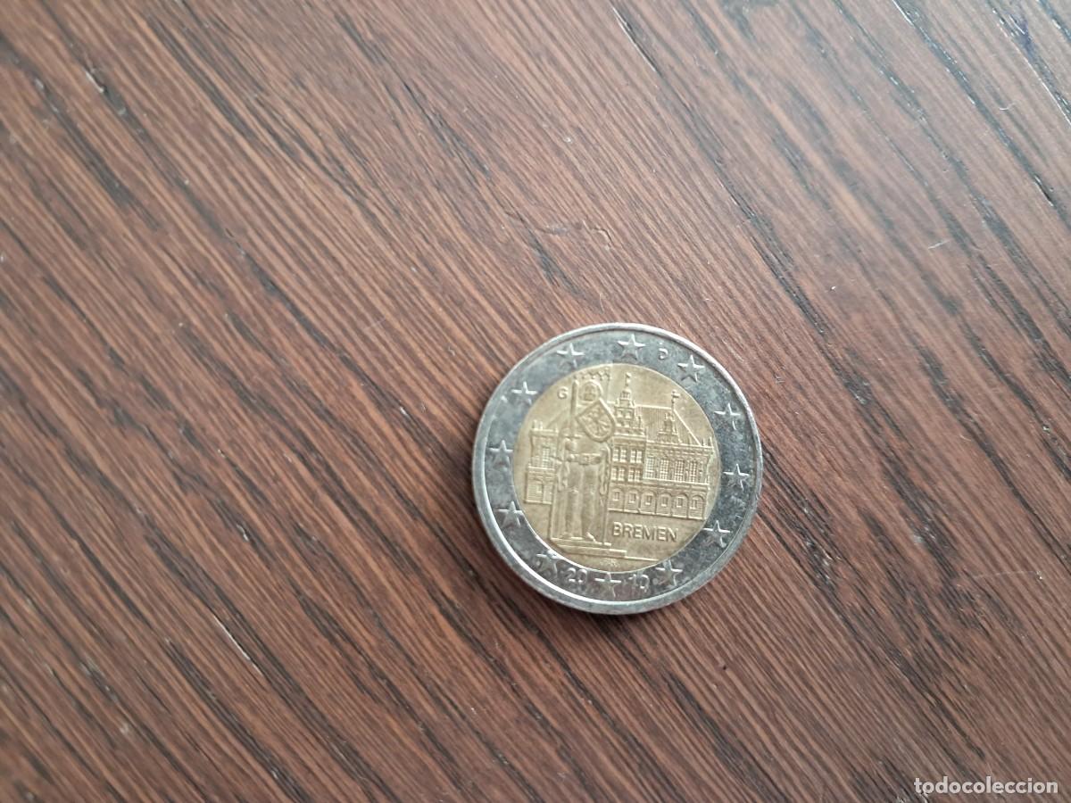 Monedas antiguas de Europa: moneda de 2 euros conmemorativos de Alemania. Bremen. A&ntilde;o 2010 ceca G