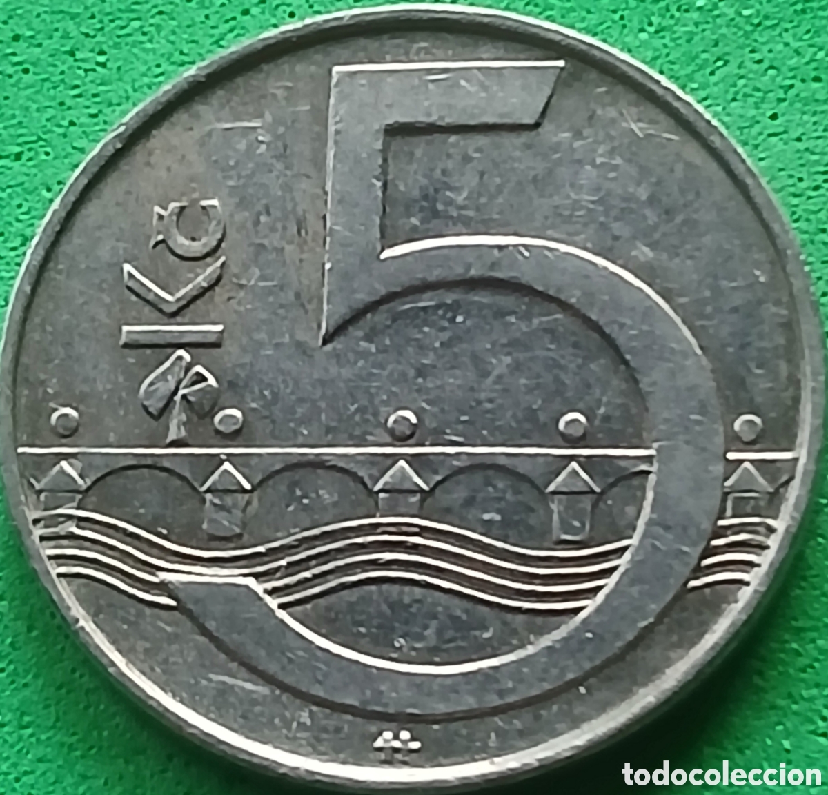 Monedas antiguas de Europa: Rep&uacute;blica Checa 5 coronas 2006 km#8