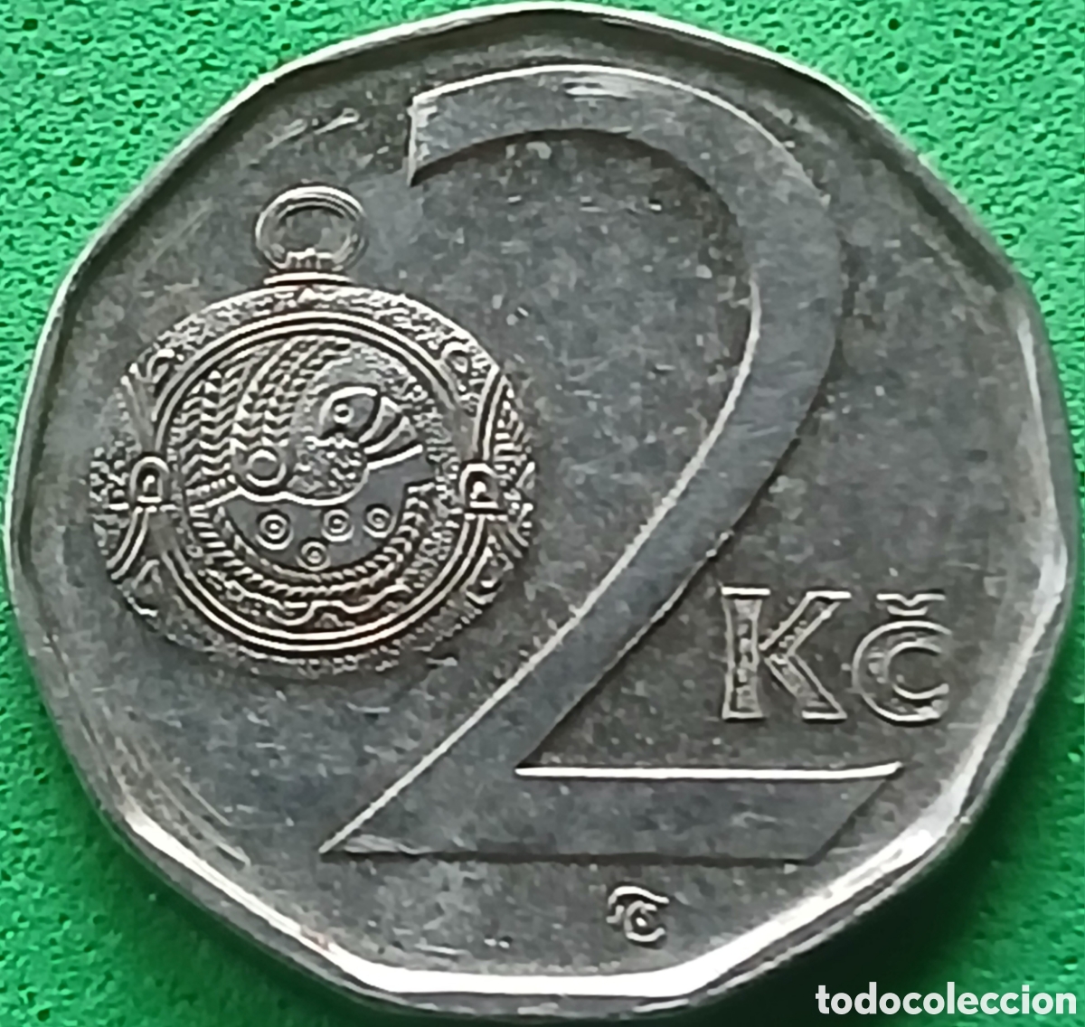 Monedas antiguas de Europa: Rep&uacute;blica Checa 2 coronas 2009 km#9