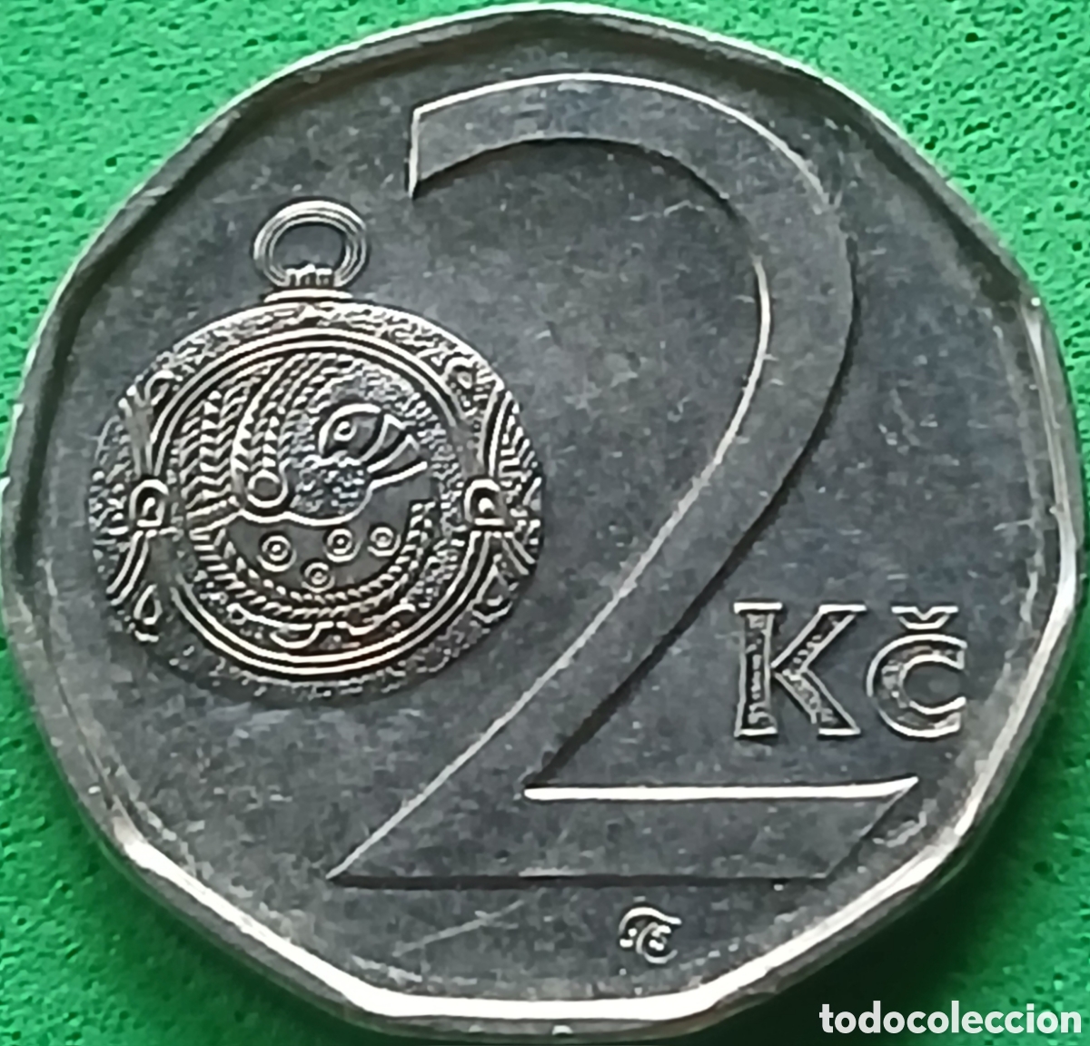 Monedas antiguas de Europa: Rep&uacute;blica Checa 2 coronas 2012 km#9