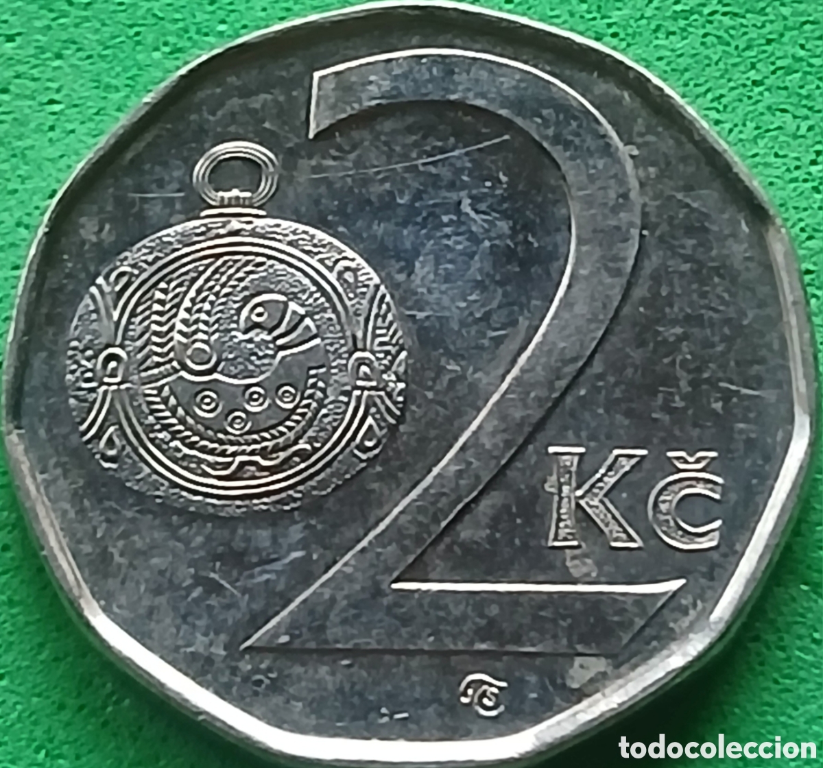 Monedas antiguas de Europa: Rep&uacute;blica Checa 2 coronas 2014 km#9