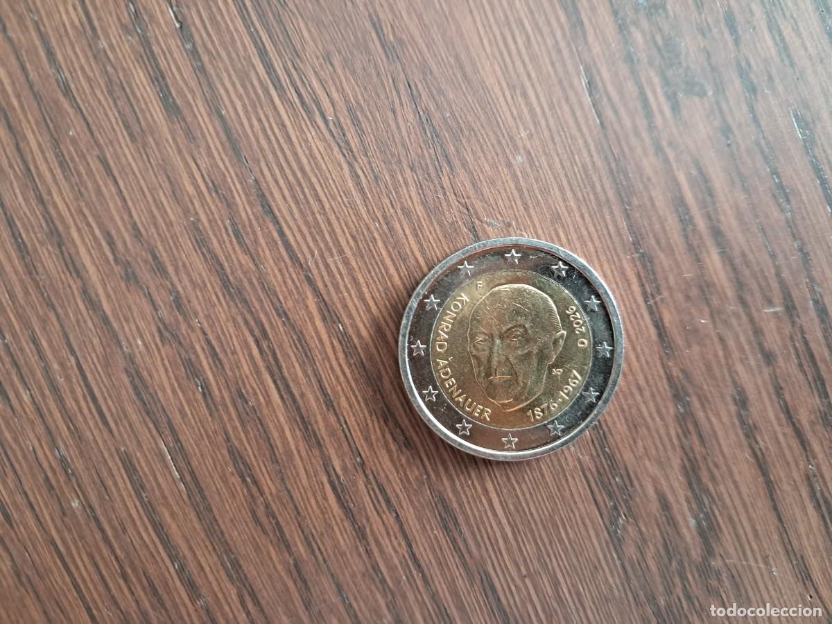 Monedas antiguas de Europa: Moneda 2 Euros Conmemorativa Alemania 2026 - Konrad Adenauer - Ceca F