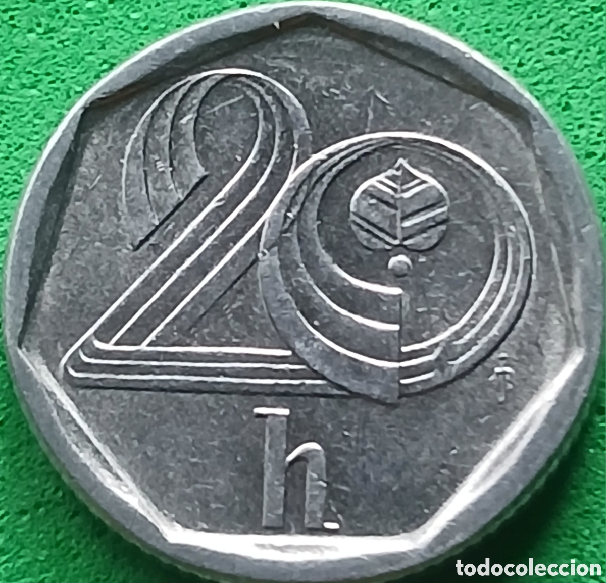 Monedas antiguas de Europa: Rep&uacute;blica Checa 20 hellers 1996 km#2.1