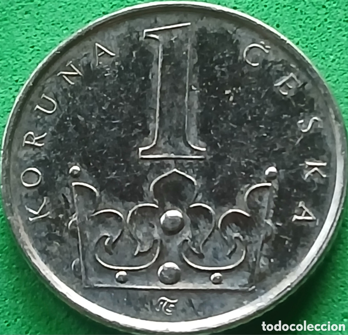 Monedas antiguas de Europa: Rep&uacute;blica Checa 1 corona 2013 km#7