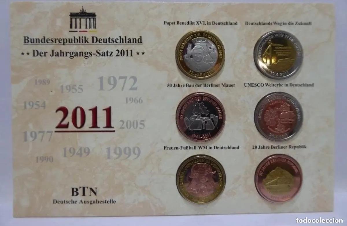 Old Coins of Europe: Una colecci&oacute;n que captura un a&ntilde;o entero de la historia de Alemania.