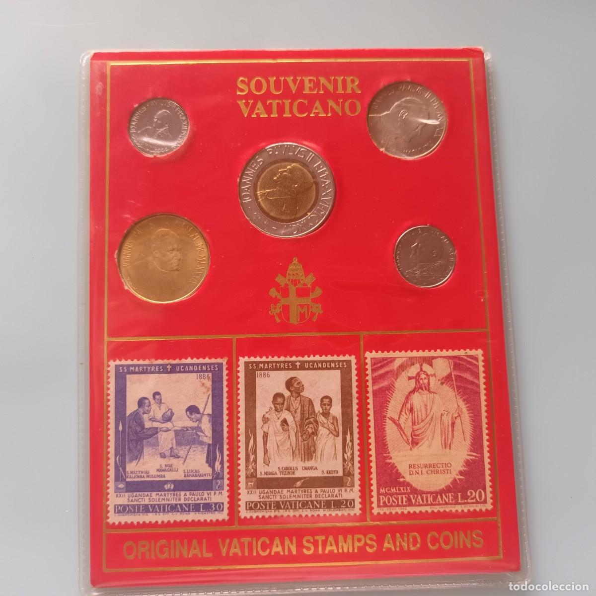 Moedas antigas da Europa: Vaticano: Monedas y Sellos Originales Nuevo sin etiquetas Lote MI - 47