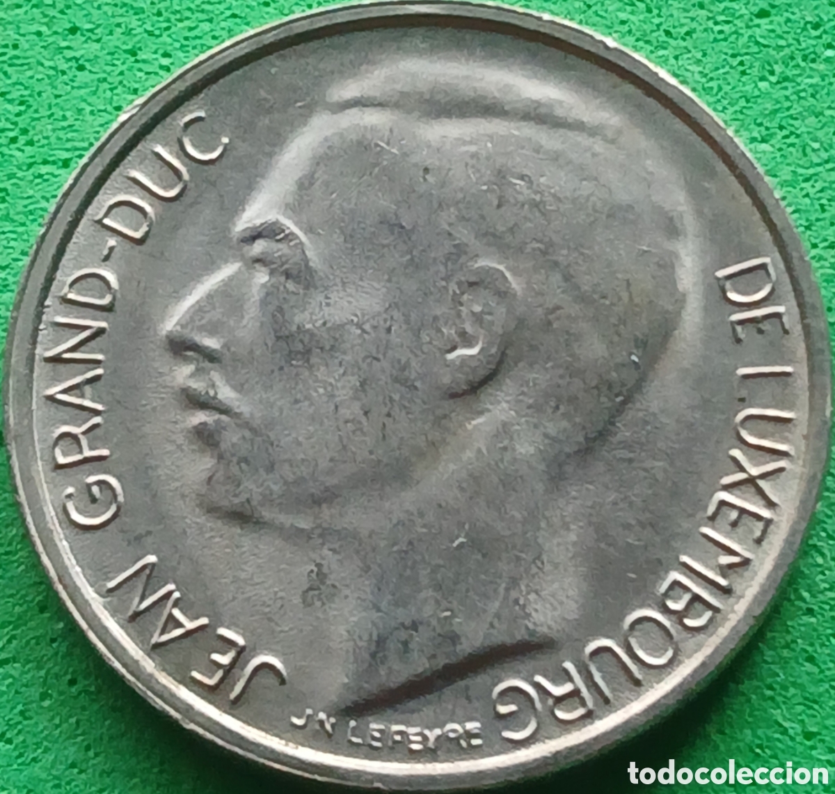Monedas antiguas de Europa: Luxemburgo 1 franco 1980 km#55