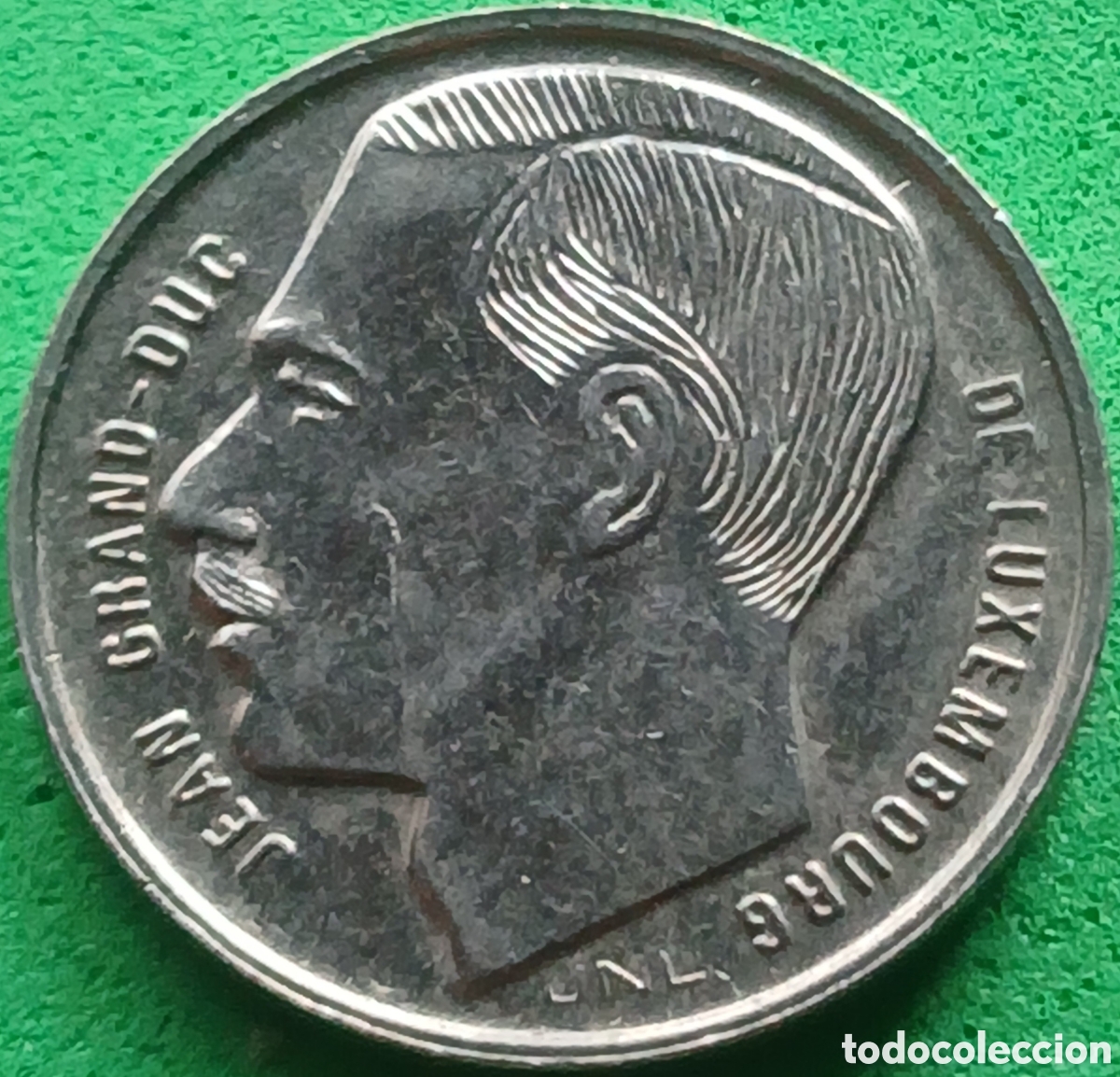 Monedas antiguas de Europa: Luxemburgo 1 franco 1988 km#63