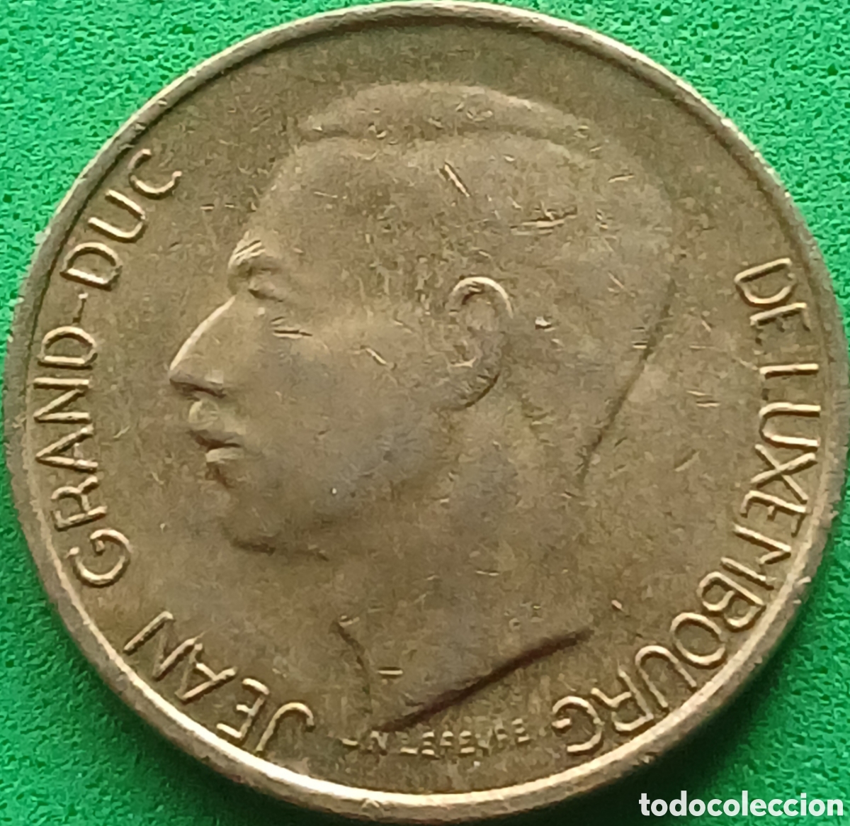 Monedas antiguas de Europa: Luxemburgo 5 francos 1986 km#60