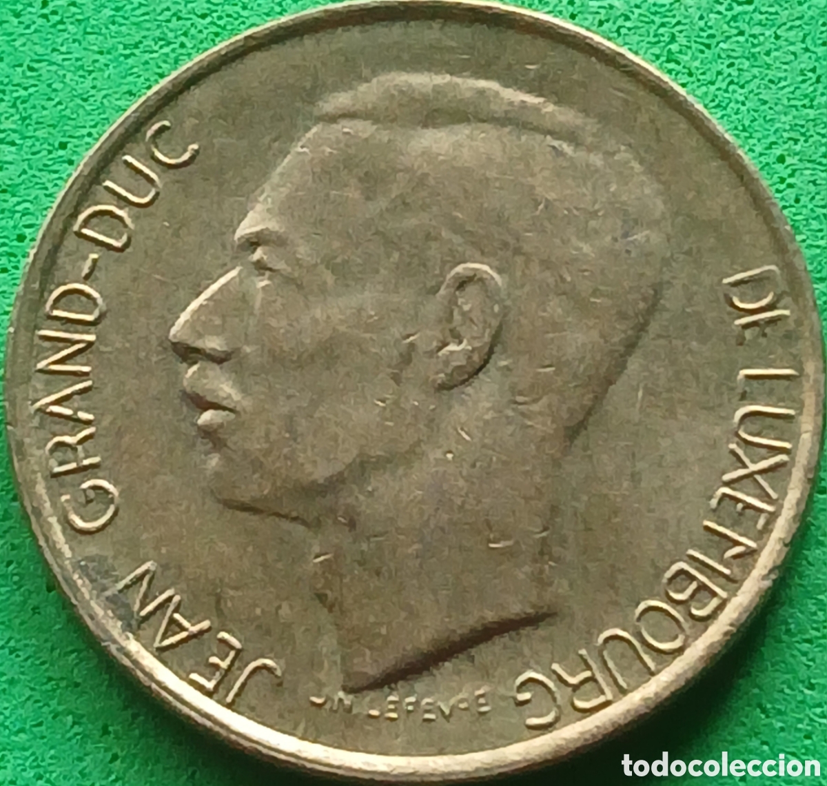 Monedas antiguas de Europa: Luxemburgo 5 francos 1987 km#60