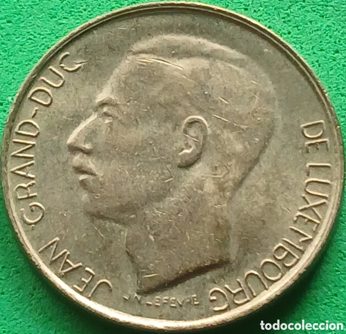 Monedas antiguas de Europa: Luxemburgo 5 francos 1989 km#65