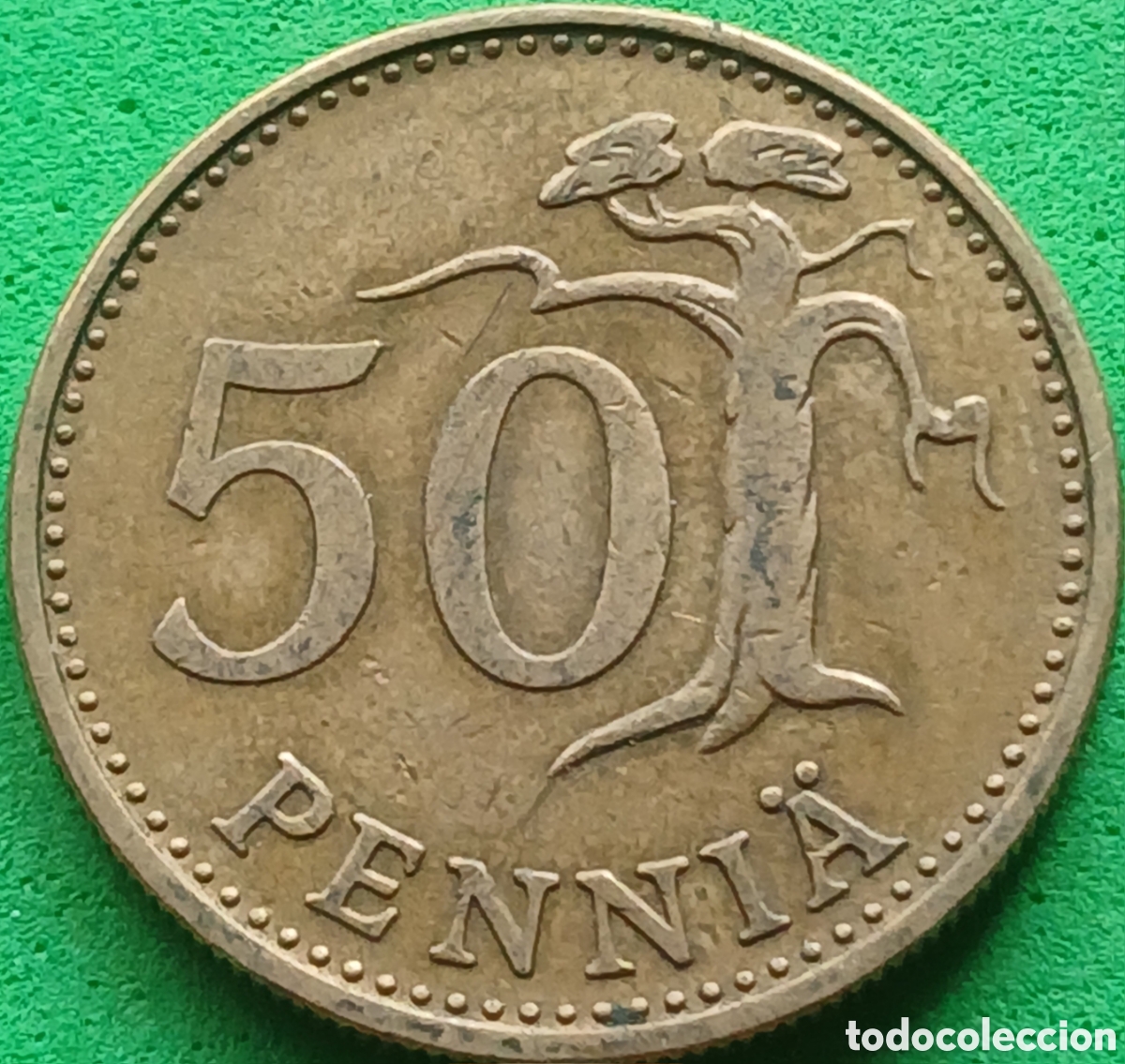Monedas antiguas de Europa: Finlandia 50 pennia 1964 km#48