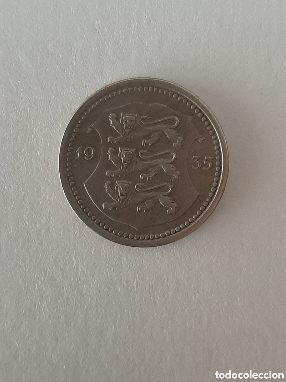 Monedas antiguas de Europa: ESTONIA 20 SENTI 1935