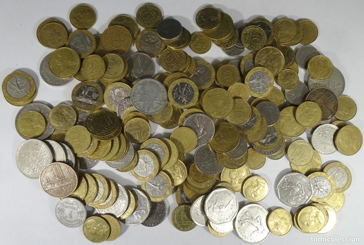 Alte M&uuml;nzen aus Europa: LOTE DE ANTIGUAS MONEDAS FRANCIA, VARIADAS, VER FOTOS
