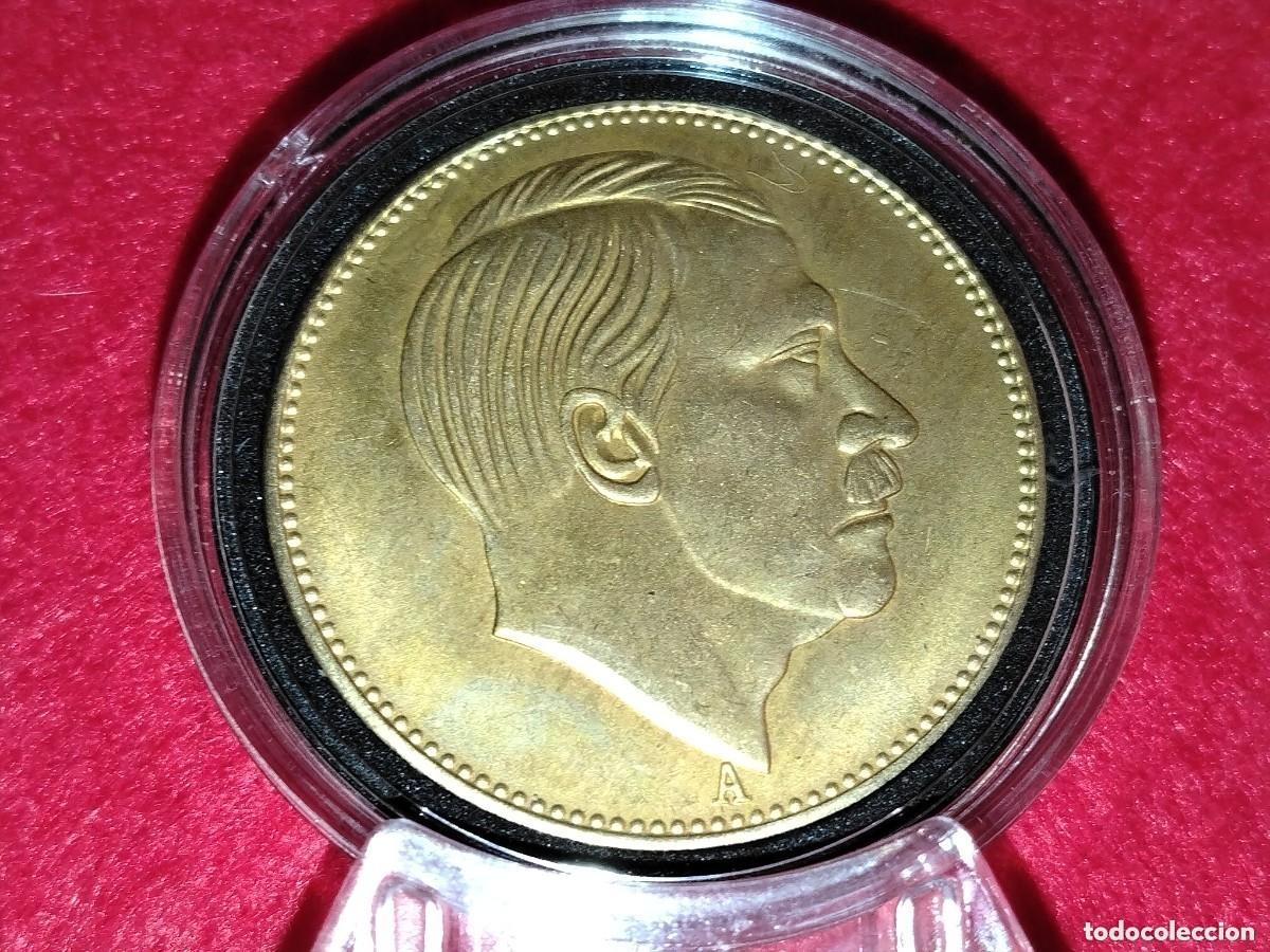 Old Coins of Europe: Moneda Adolf Hitler 1942 (III Reich Hitler- Nazi- Alemania) WWII