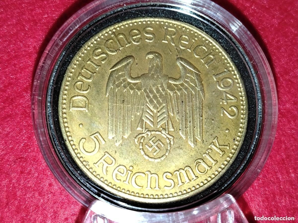 Monedas antiguas de Europa: Moneda Adolf Hitler 1942 (III Reich Hitler- Nazi- Alemania) WWII