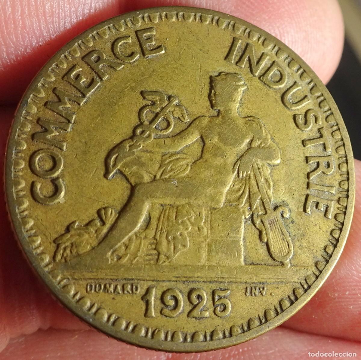 Monnaies anciennes de Europe: ANTIGUA MONEDA 2 FRANCOS 1925, VER FOTOS