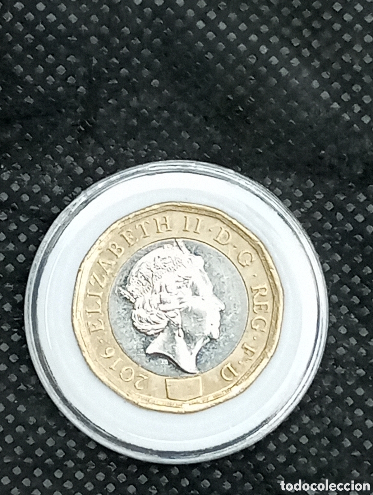 Monedas antiguas de Europa: Moneda de una libra uk 2016 - Foto 1