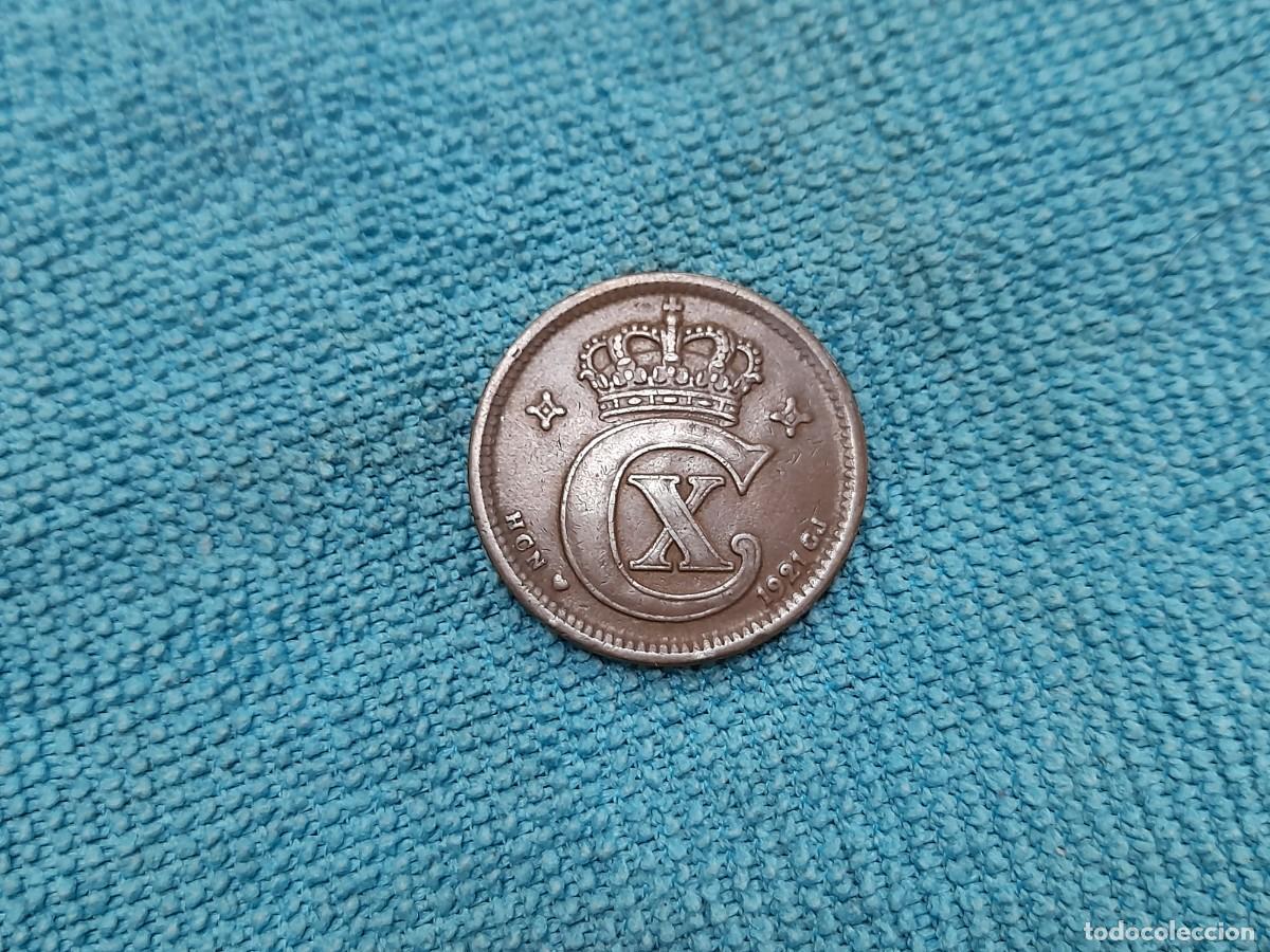 Monedas antiguas de Europa: Dinamarca, 5 Ore 1921 - Foto 1