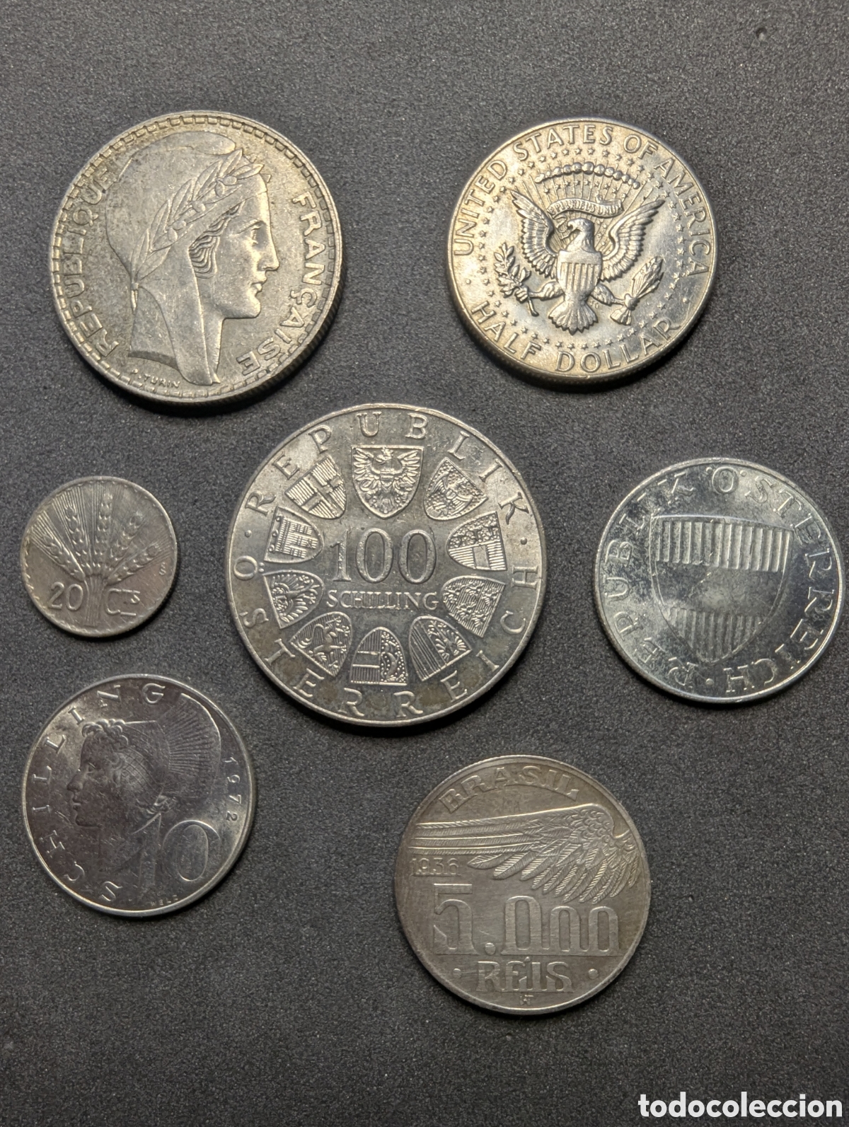 Monedas antiguas de Europa: Lote monedas de plata - Foto 2