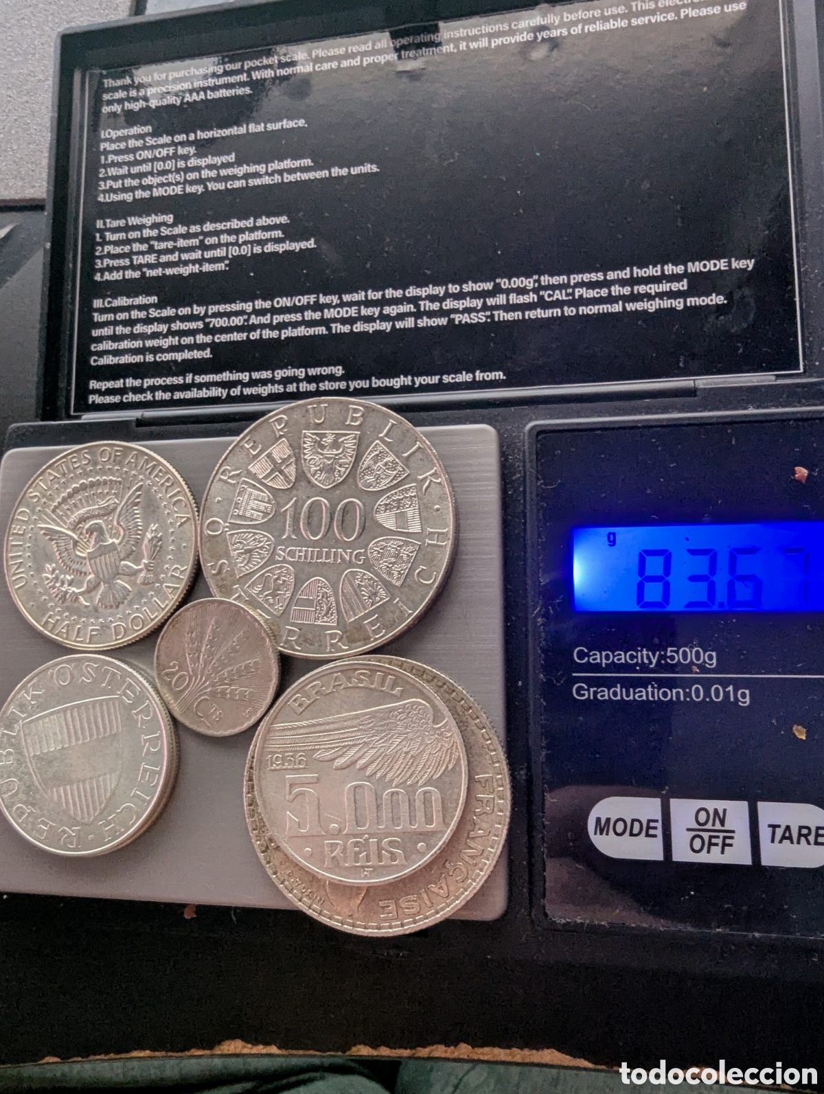 Monedas antiguas de Europa: Lote monedas de plata - Foto 3