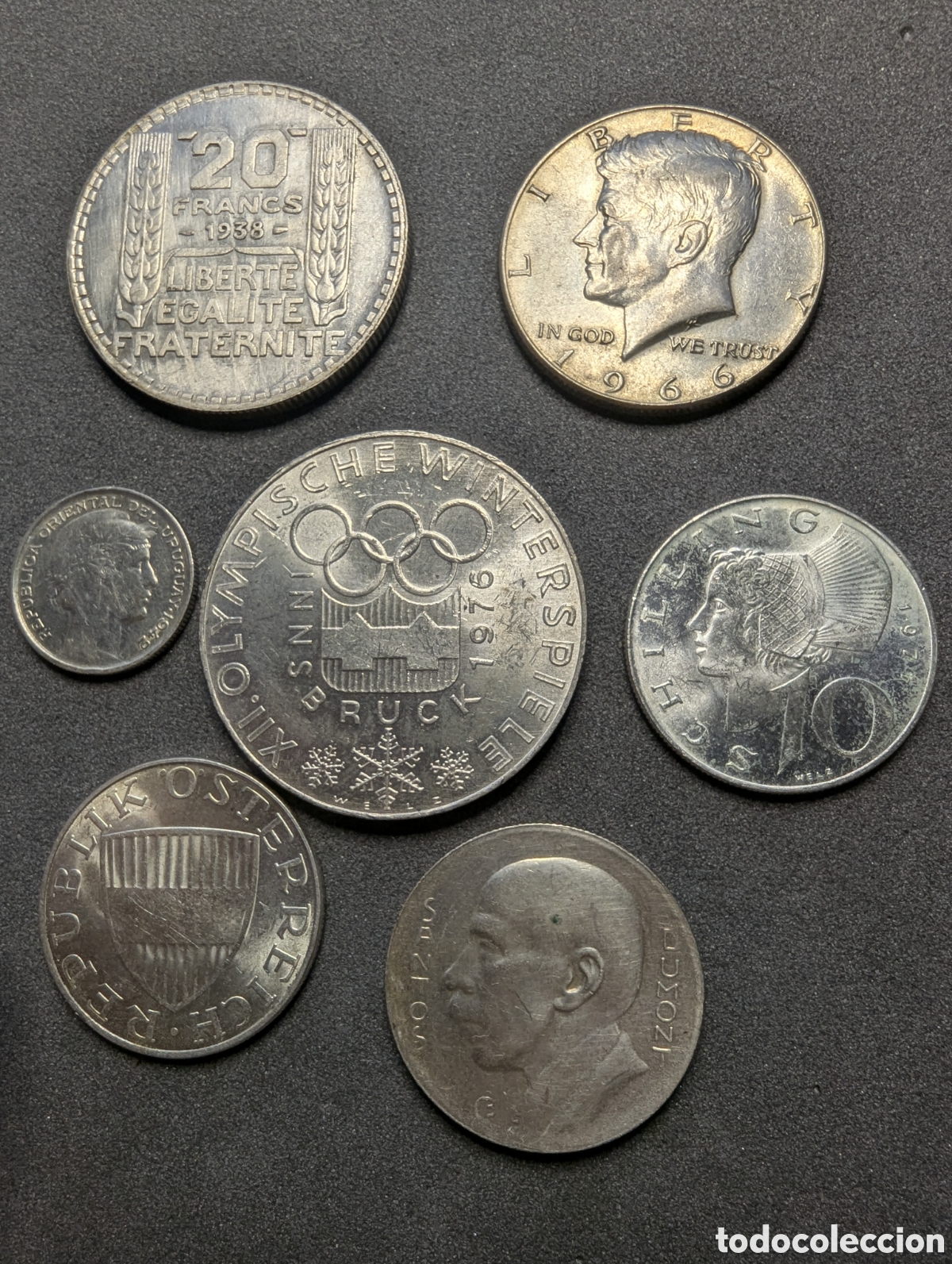 Monedas antiguas de Europa: Lote monedas de plata - Foto 1