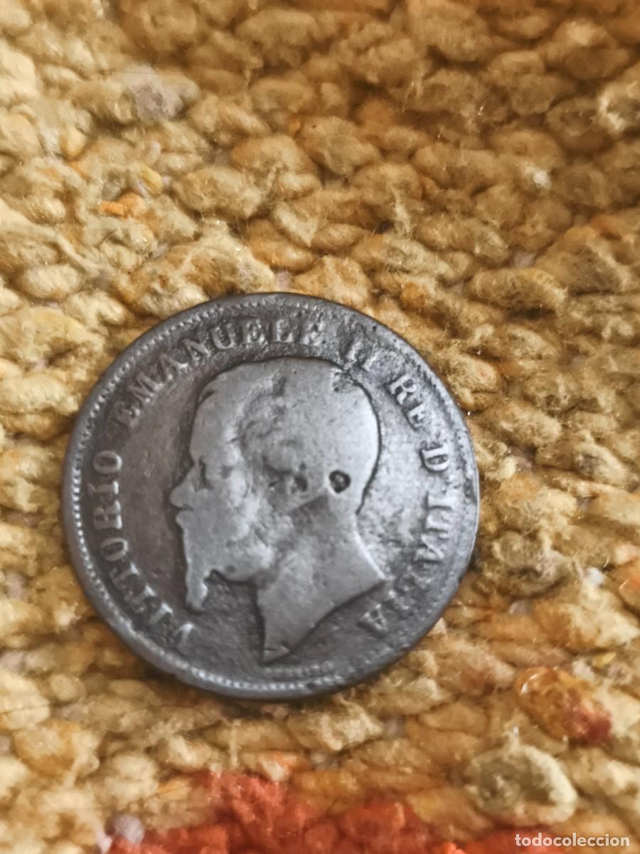 Monedas antiguas de Europa: Moneda vittorio emanuele II
