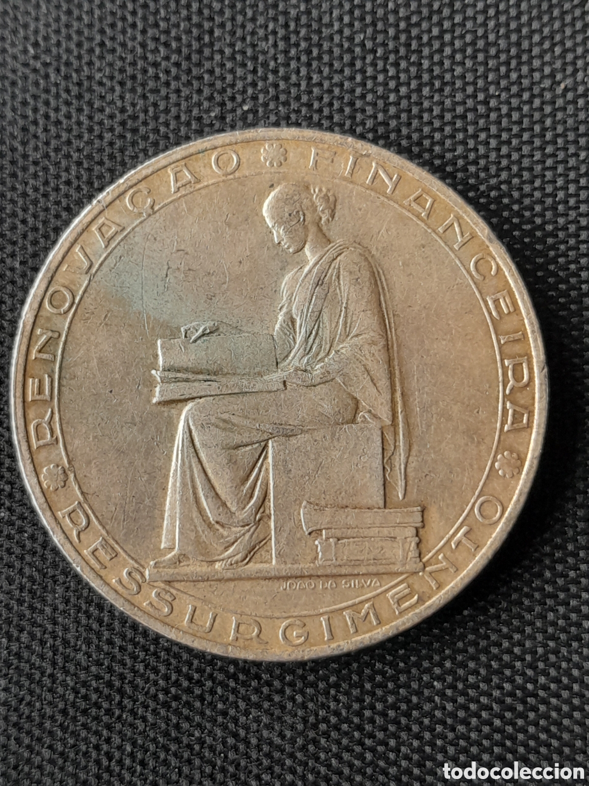 Monedas antiguas de Europa: Portugal, Moneda De Plata 20 Escudos 1953 -