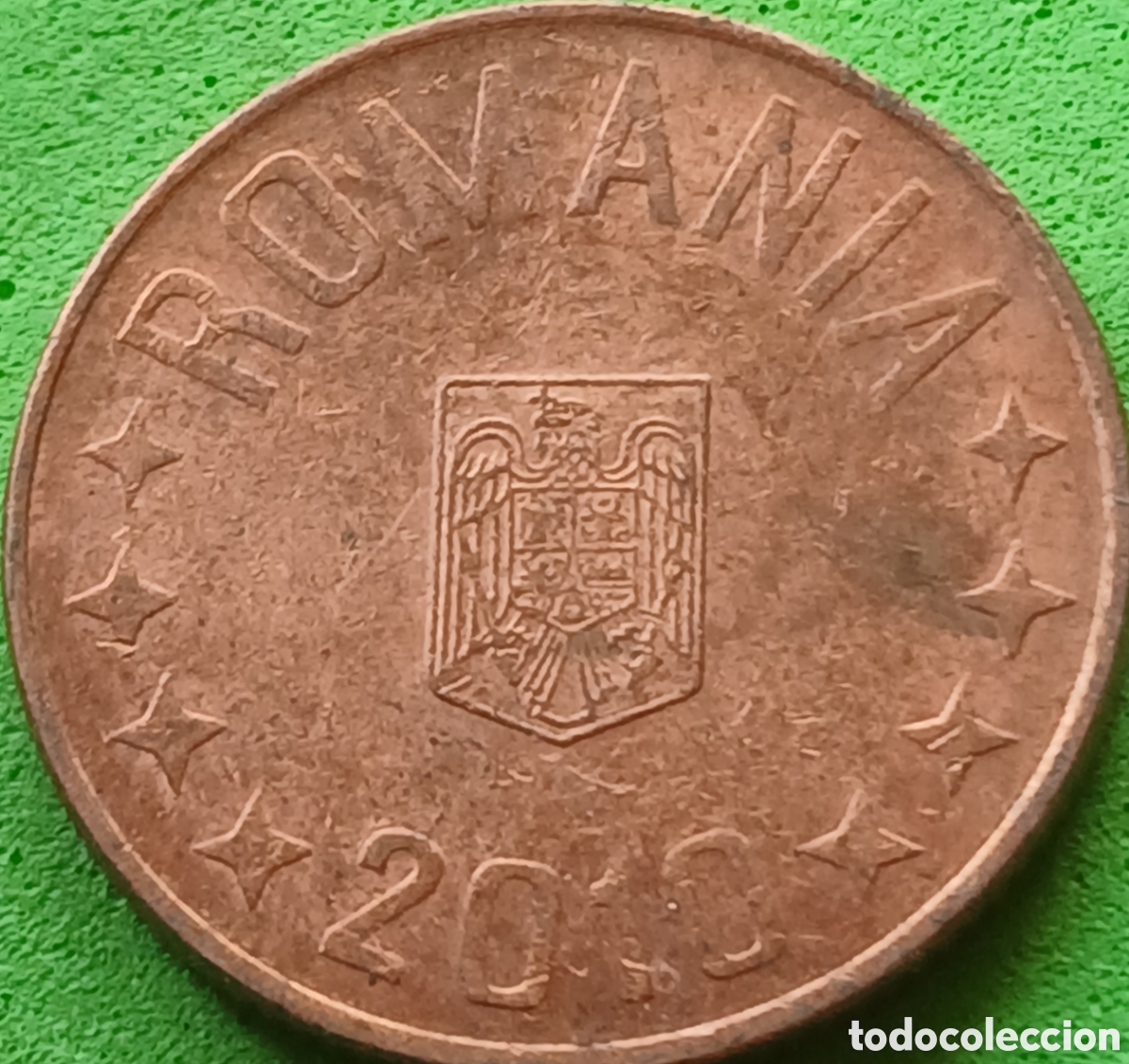 Monedas antiguas de Europa: Ruman&iacute;a 5 bani 2010 km#190