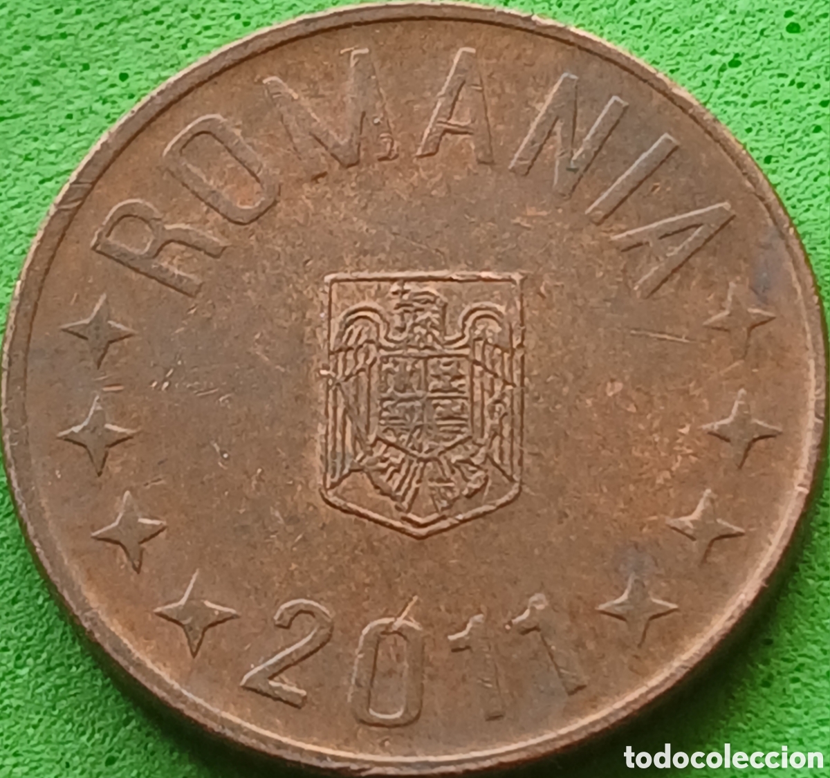 Monedas antiguas de Europa: Ruman&iacute;a 5 bani 2011 km#190