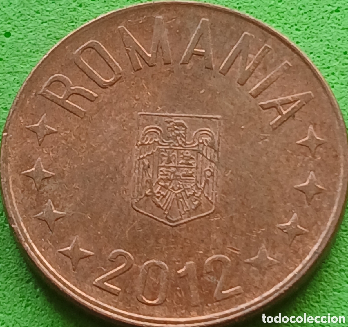Monedas antiguas de Europa: Ruman&iacute;a 5 bani 2012 km#190