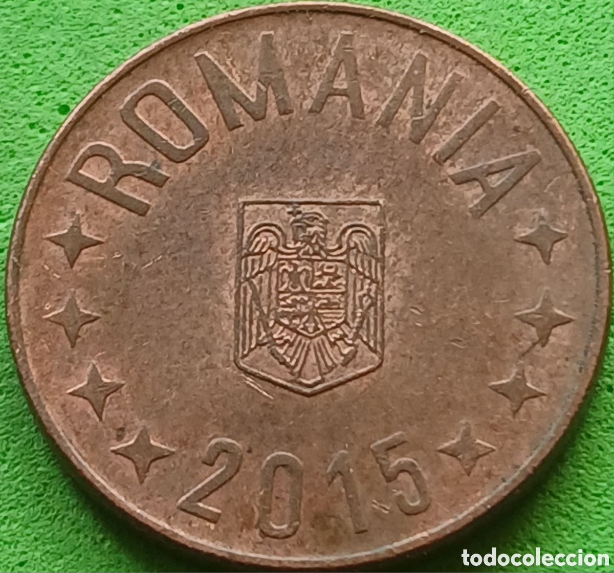 Monedas antiguas de Europa: Ruman&iacute;a 5 bani 2015 km#190