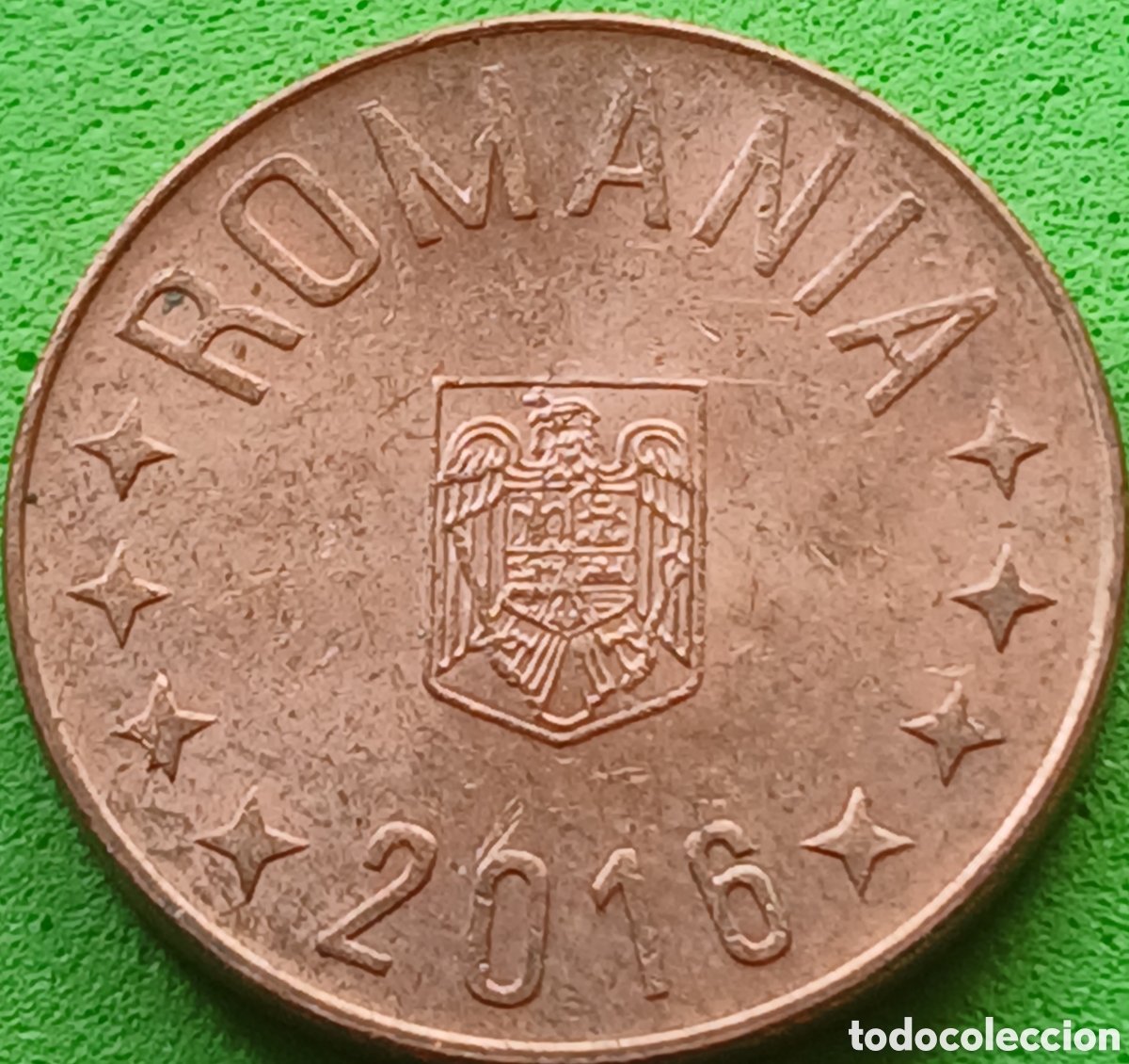 Monedas antiguas de Europa: Ruman&iacute;a 5 bani 2016 km#190
